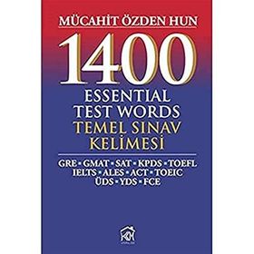1400 ESSENTIAL TEST WORDS - TEMEL SINAV KELIMESI - MÜCAHİT ÖZDEN HUN
