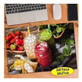 140234 Smoothie Soğuk Meyveli İçecek 240 Parça Puzzle Yapboz