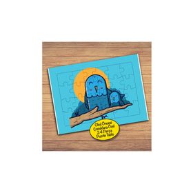 140PZ Gülümseyen Kuşlar Çocuklara Özel Puzzle Yapboz Tablo