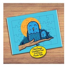 140PZ Gülümseyen Kuşlar Çocuklara Özel Puzzle Yapboz Tablo