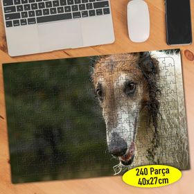 1414152 Rus Borzoy Cinsi Köpek 240 Parça Puzzle Yapboz