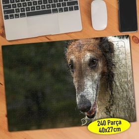 1414152 Rus Borzoy Cinsi Köpek 240 Parça Puzzle Yapboz