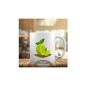 1416-919 Misket Limon İllüstrasyon Kupa Bardak