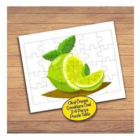 1416919 Misket Limon 24 Parça Çocuklara Özel Yapboz Tablo