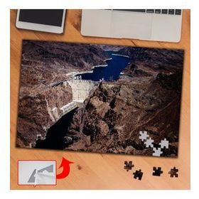 141A Kanyon Baraj Dağ Kayalık 240 Parça Puzzle Yapboz Tablo