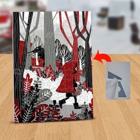 14225 Ormanda Kırmızı Başlıklı Kız 99 Parça Puzzle Yapboz Tablo