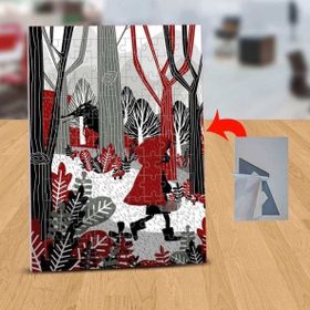 14225 Ormanda Kırmızı Başlıklı Kız 99 Parça Puzzle Yapboz Tablo