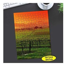 1430484 Gün Batımı Doğa Manzarası 240 Parça Puzzle Yapboz
