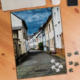 1430677 Eski Ev Sokakları 240 Parça Puzzle Yapboz