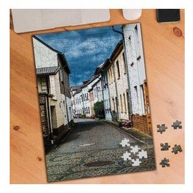 1430677 Eski Ev Sokakları 240 Parça Puzzle Yapboz
