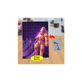 14412661 Boşlukta Süzülen Astronot 99 Parça Puzzle Yapboz Tablo