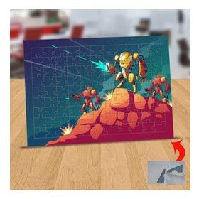 14412676 Işın Atan Robotlar 99 Parça Puzzle Yapboz Tablo