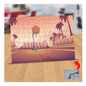 14412770 Basketbol Sahası 99 Parça Puzzle Yapboz Tablo