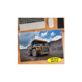145873019 Hafriyat Kamyon Ev 240 Parça Puzzle Yapboz