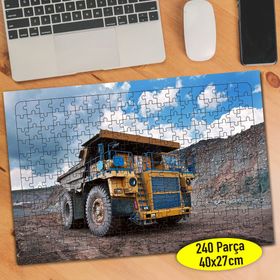 145873019 Hafriyat Kamyon Ev 240 Parça Puzzle Yapboz