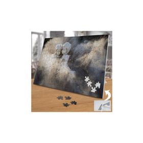 1488 Savaş Ortasında Kalan Çocuklar Heykel 240 Parça Puzzle Yapboz