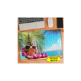 148978 Yaz Tatilinde Fotojenik Ananas 240 Parça Puzzle Yapboz