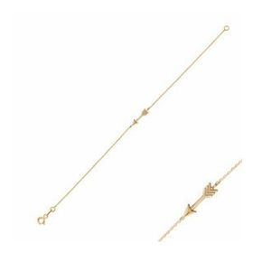 14k Altın Ok Arrow Bileklik