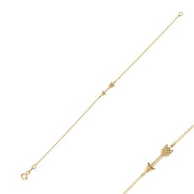 14k Altın Ok Arrow Bileklik