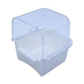 14x13x9 cm Sarı Muhabbet Kuşu Banyosu