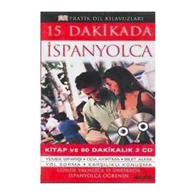 15 DAKIKADA İSPANYOLCA (KITAP VE 60 DAKİKALIK 2 CD) - KOLEKTIF