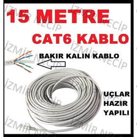 15 m CAT6 İnternet Data Kablosu