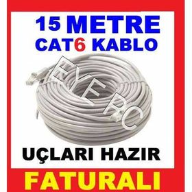 15 m CAT6 İnternet Data Kablosu