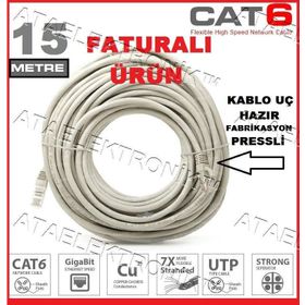 15 m CAT6 İnternet Data Kablosu
