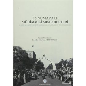 15 Numaralı Mühimme-i Mısır Defteri - Süleyman Kızıltoprak