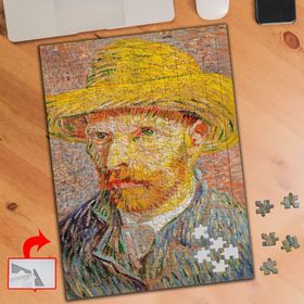 150253 Çiftçi Şapkasıyla Van Gogh 240 Parça Puzzle Yapboz Tablo