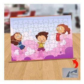15230 Gökyüzüne Zıplayan Çocuklar 99 Parça Puzzle Yapboz Tablo