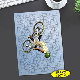 15245360 Bisikletli Ters Atlayış Spor 240 Parça Puzzle Yapboz