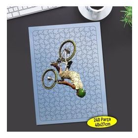 15245360 Bisikletli Ters Atlayış Spor 240 Parça Puzzle Yapboz