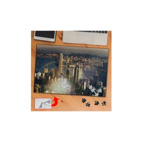 153 Havadan Şehir Görüntüsü Gökdelen 240 Parça Puzzle Yapboz Tablo
