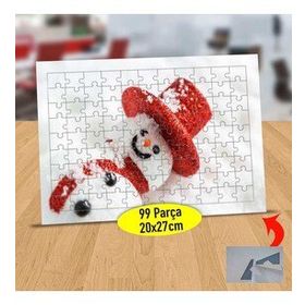 1568 Sevimli Kardan Adam 99 Parça Puzzle Yapboz Tablo