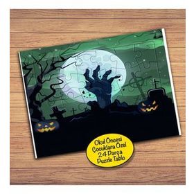 15964 Halloween Cadılar Bayramı 24 Parça Çocuklara Özel Yapboz Tablo