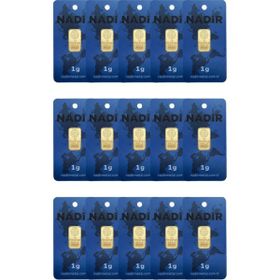 15X1 gr 24 Ayar Külçe Altın