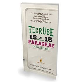 15x15 Çözümlü Paragraf Denemeleri Pelikan Yayıncılık