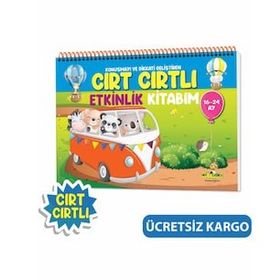 16-24 Ay Konuşma ve Dikkati Geliştiren Cırt Cırtlı Etkinlik Kitabım - Yükselen Zeka