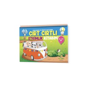 16-24 Ay Konuşma ve Dikkati Geliştiren Cırt Cırtlı Etkinlik Kitabım - Yükselen Zeka