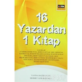 16 Yazardan 1 Kitap - Mehmet Alim Konukçu