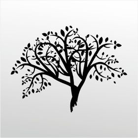 160 cm Ağaç Deseni Folyo Sticker