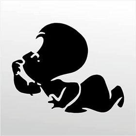160 cm Casper Folyo Sticker