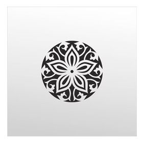 160 cm Çiçek Deseni Folyo Sticker