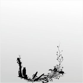 160 cm Deniz Çöpü Folyo Sticker
