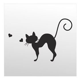 160 cm Kedi Folyo Sticker
