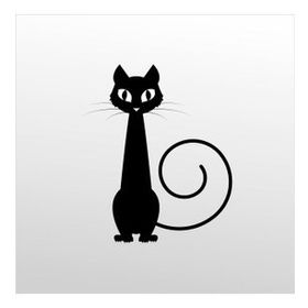 160 cm Kedi Folyo Sticker