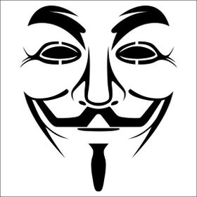 160 cm Maske Folyo Sticker
