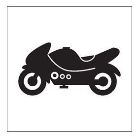 160 cm Motorsiklet Folyo Sticker