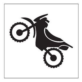 160 cm Motorsiklet Folyo Sticker